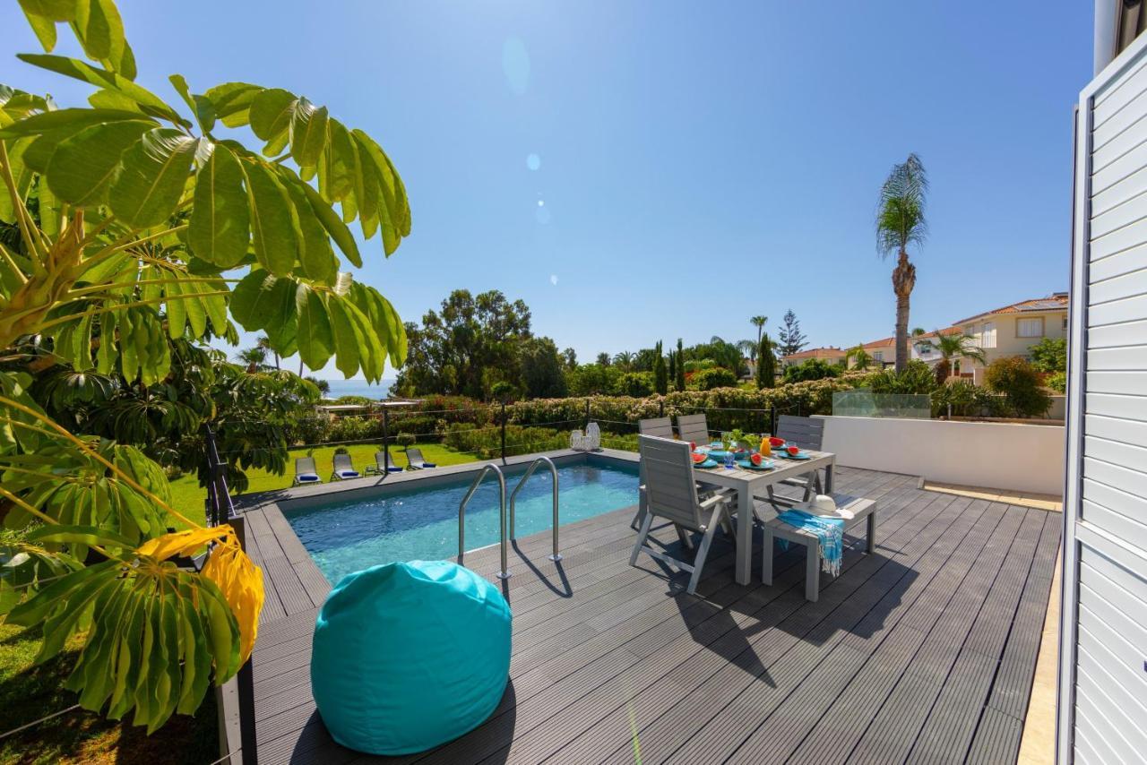 Protaras Sunrise Zen Seafront Villa Exterior foto