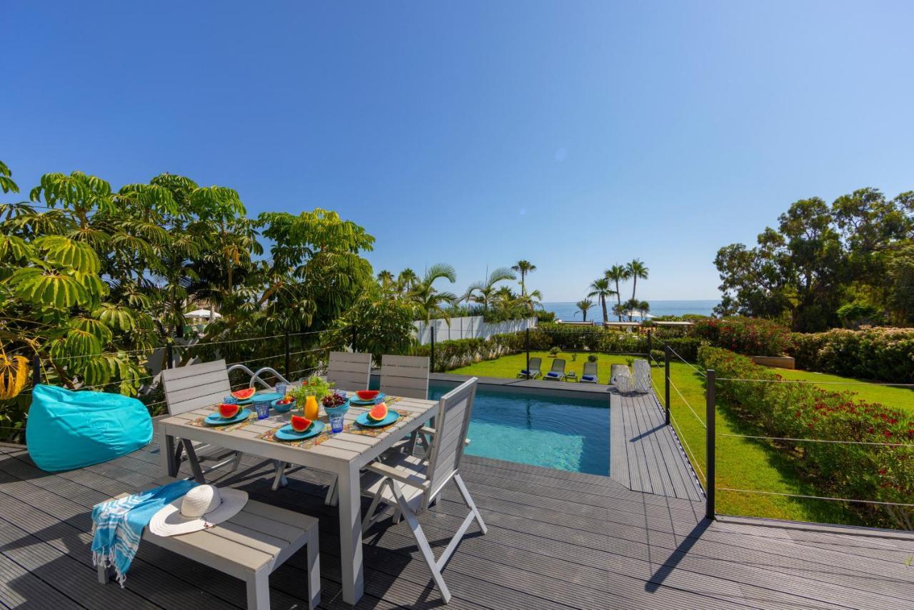 Protaras Sunrise Zen Seafront Villa Exterior foto